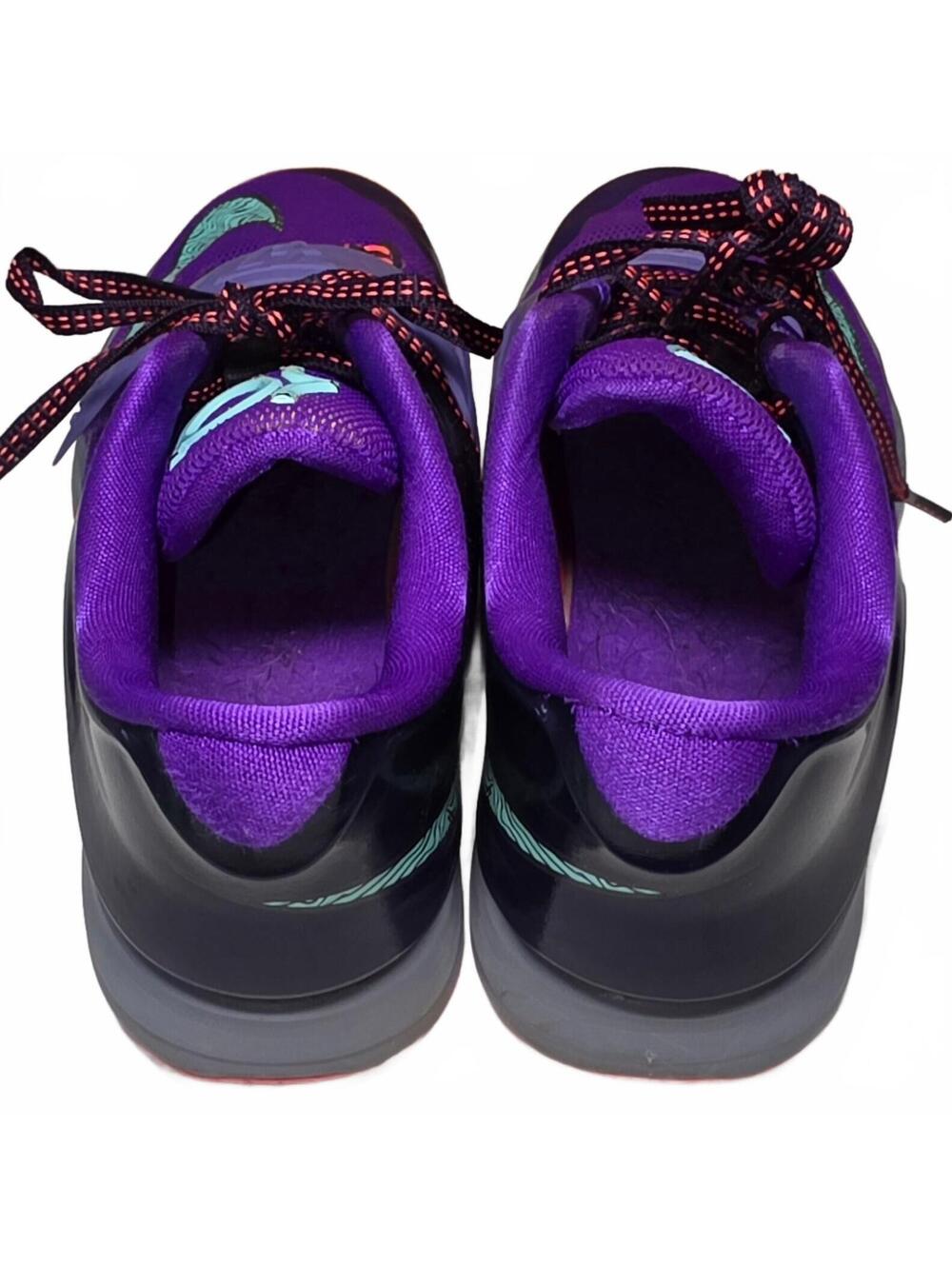 Nike KD 7 "Lightning 534" Basketball Sneakers Size 3Y Purple Cave 669944-500 - Picture 4 of 7